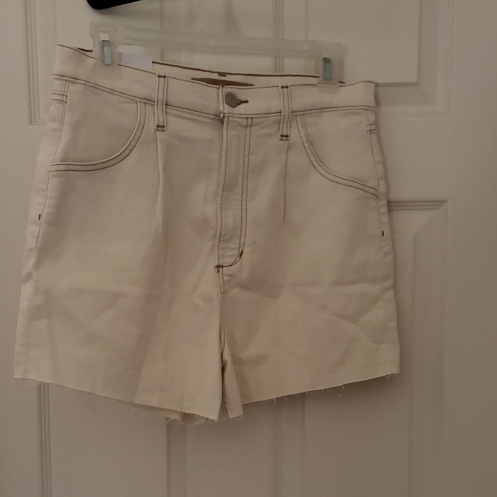 Joe's Jeans Women's Cream Jean Shorts